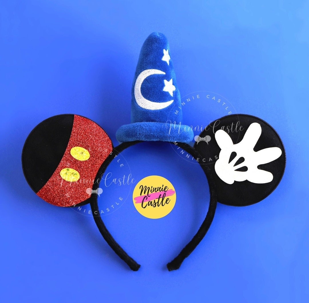 Sorcerer Mickey Ears, Boy Mouse Ears, Mickey Ears, Men Mouse Ears, Baby