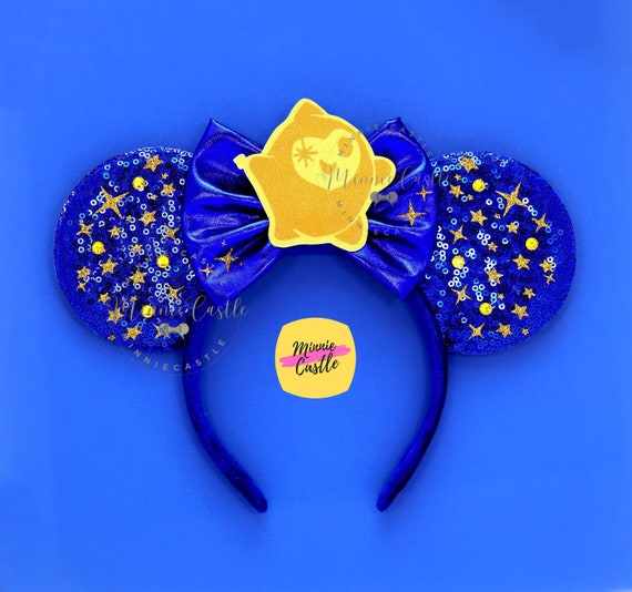 Wish Mouse Ears, Mickey Ears, Star Wish Minnie Ears, Blue  display picture 2