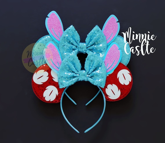 Tropical Minnie Ears Disney Ear Headband - Minnie Mouse Tropical Hideaway Ears main image 3
