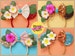 Mouse ears headband, Mouse ears, Moana, Hawaiian flower ears, Tropical mouse headband, flower ears for adults, kids, girls, toddlers, ears 