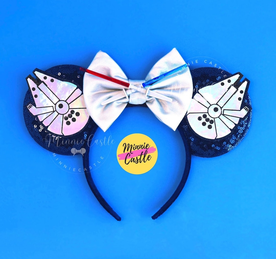Falcon Mickey Ears, Mickey Ears, Lightsaber Ears, Minnie Ears, Mouse