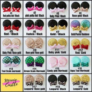 Inspiré de Cendrillon, pinces à cheveux oreilles de Mickey, oreilles de Minnie, oreilles de princesse, oreilles de Mickey, pince à cheveux oreilles de souris, oreilles de Mickey pour les enfants en bas âge image 5
