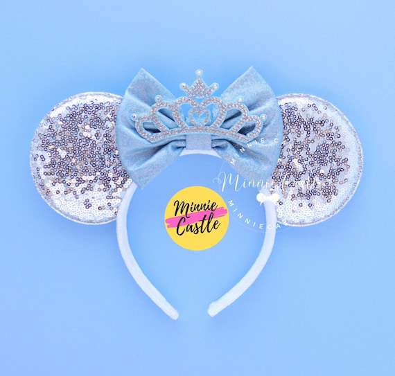 Princess Crown Mouse Ears, Cinderell Mickey Ears, Minnie  display picture 3