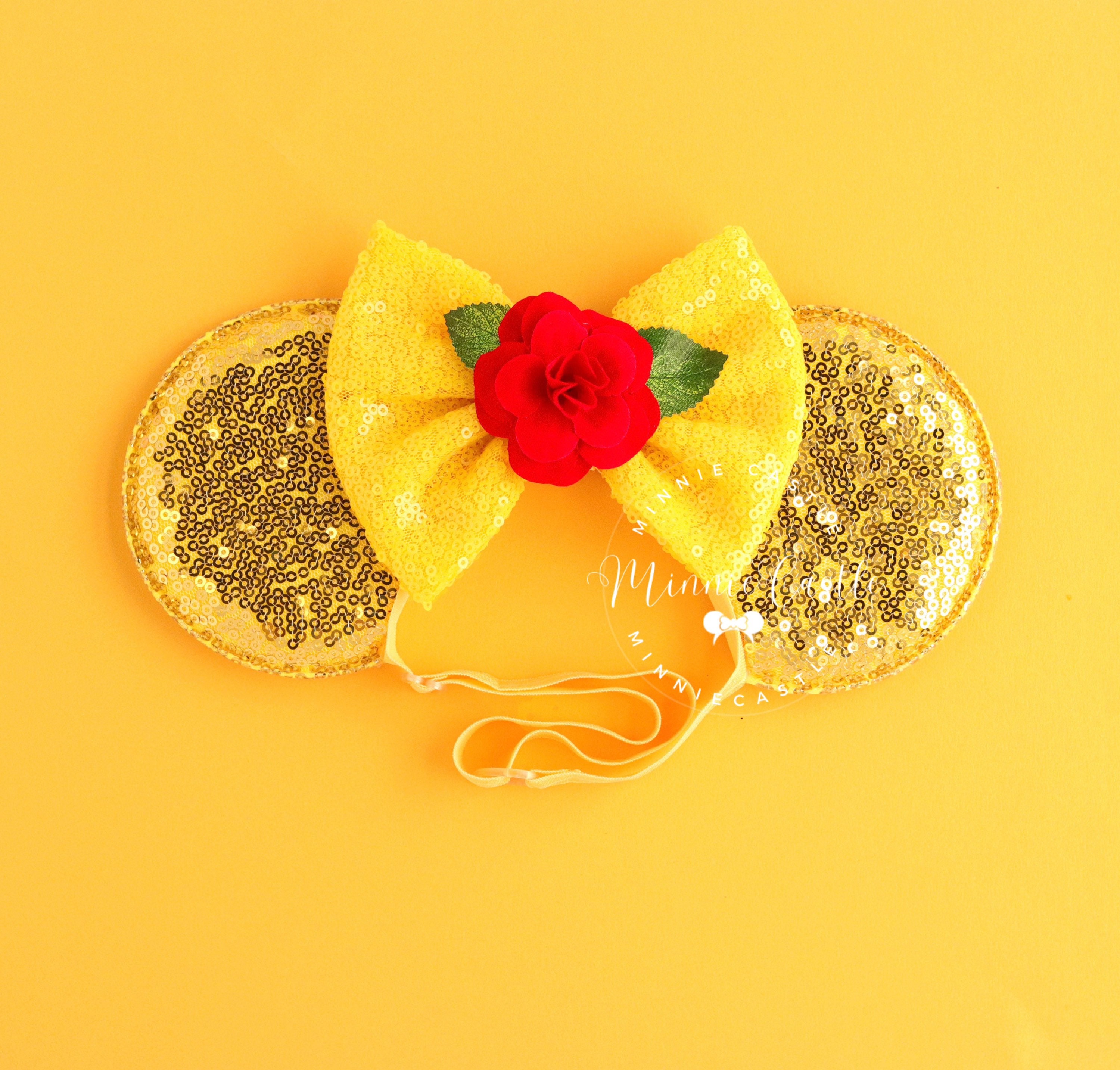 Belle Ears, Belle Minnie Ears, Mickey Ears, Beauty and the  display picture 2