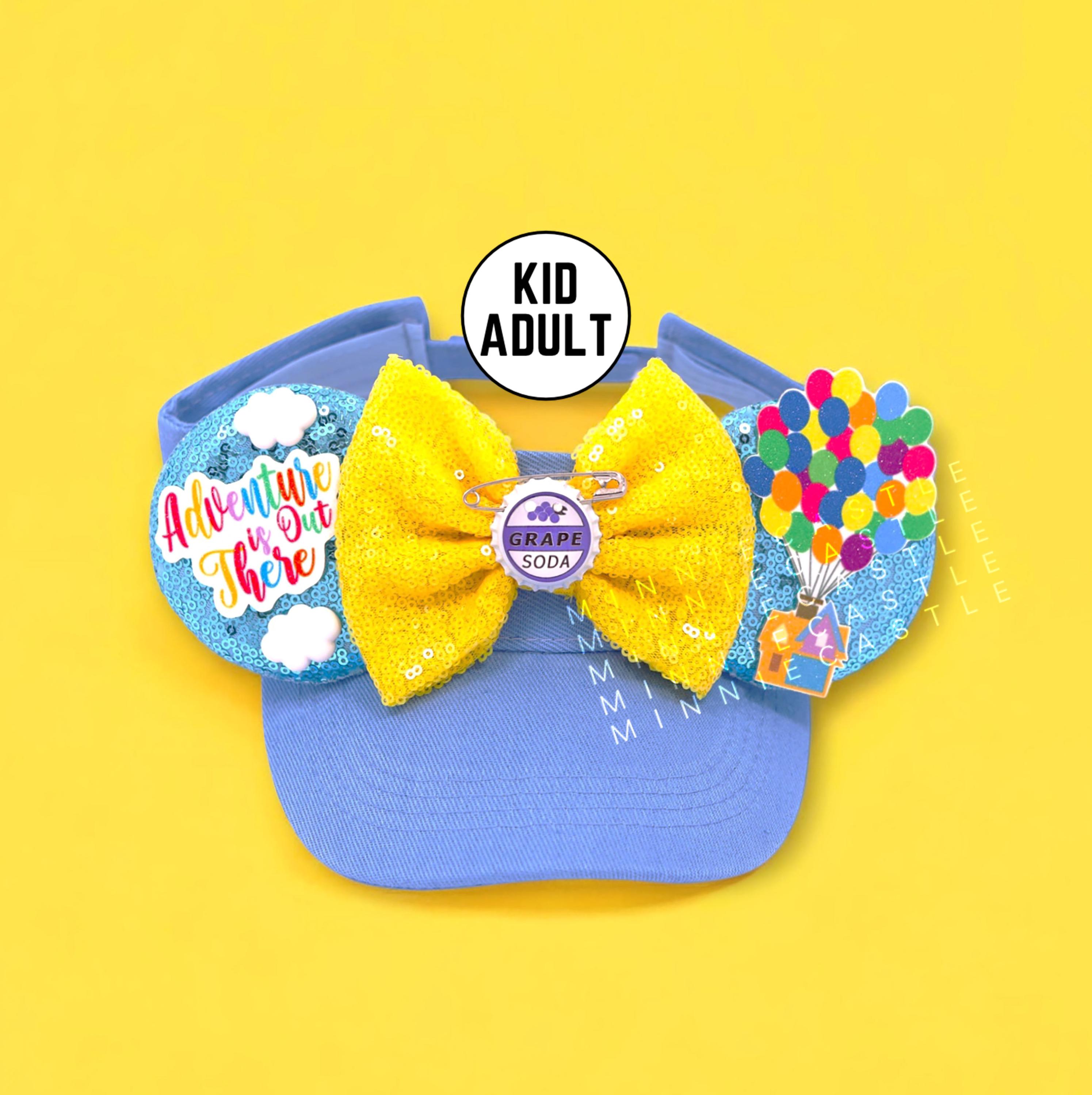 UP Balloons Visor, up Visor, Mickey Ears, Adventure Minnie  display picture 1