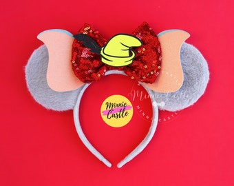 Flying Elephant Mickey ears, Mickey ears, Minnie Ears, Mouse Ears Headband, Mickey Ears, Flying Elephant Ears, Minnie Ears, Mickey Ears