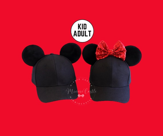 ディズニー ミニー ファンキャップ 2つセット ミッキー＆ミニー ファン