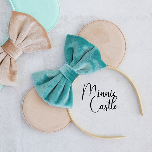 Minnie mouse ears, Minnie ears, Velvet Minnie mouse Disney ears headband, Burgundy,mouse ear headband, velvet Disney ears, Mickey mouse ears