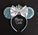 Elsa Minnie ears, Elsa Minnie mouse ears, Princess Elsa Minnie ears, Frozen Elsa Minnie ears, Frozen Elsa Anna costume Disney crown ears 