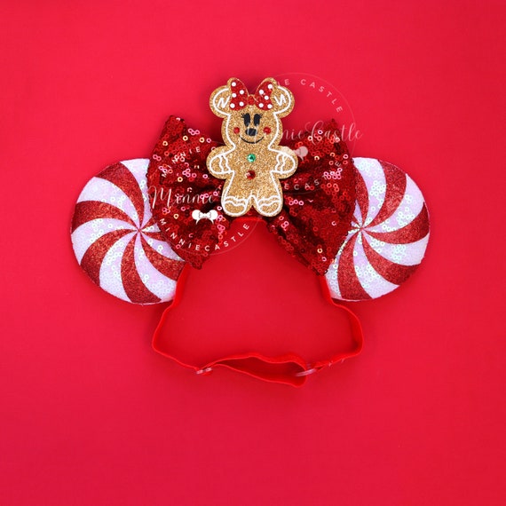 Gingerbread Mickey Ears, Peppermint Candy Minnie Ears for  display picture 1