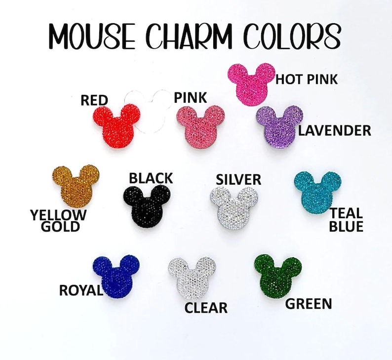 Custom Design Mouse Ears, Mickey Ears, Wish Kid Minnie Ears, Personalized Mouse Ear, Birthday Ears Gift to Adults & Kids, Character Headband image 7