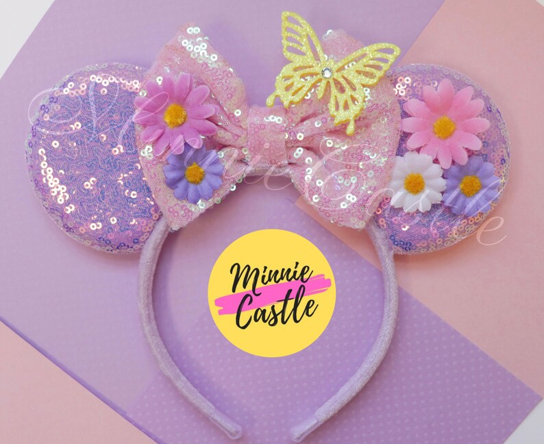 Isabella Minnie ears, Encanto Isabela Minnie mouse ear, Encanto ears, Isabela Madrigal ears, Disney ears, Mickey mouse ear headband, 