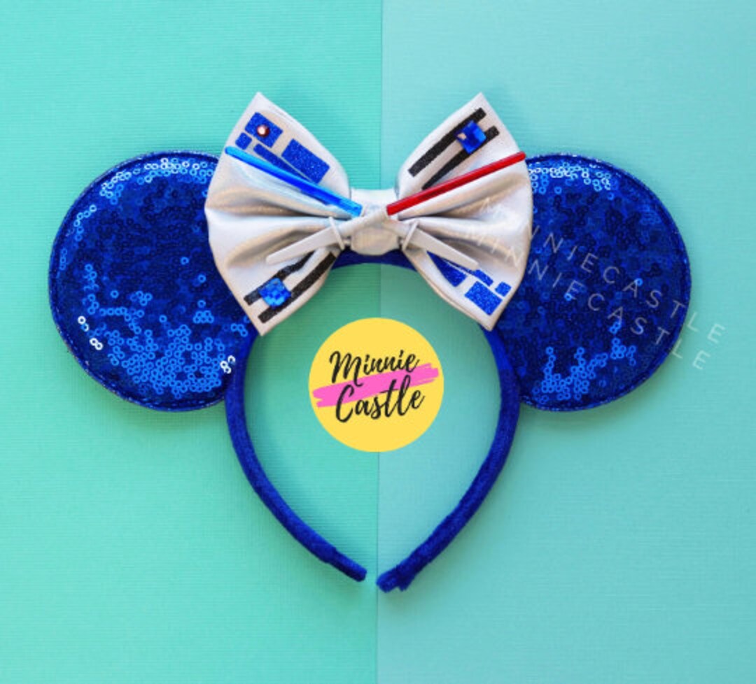 Lightsaber Ears, Mickey Ears, Lightsaber Mickey Ears, Minnie Ears
