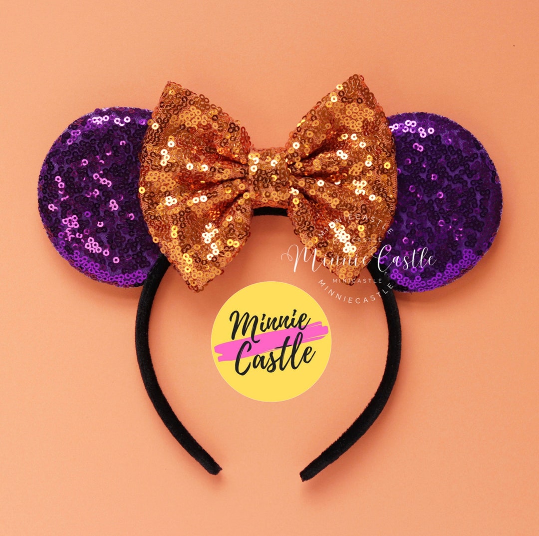 Mickey Ears Halloween Halloween Ears Mickey Ears Minnie Etsy