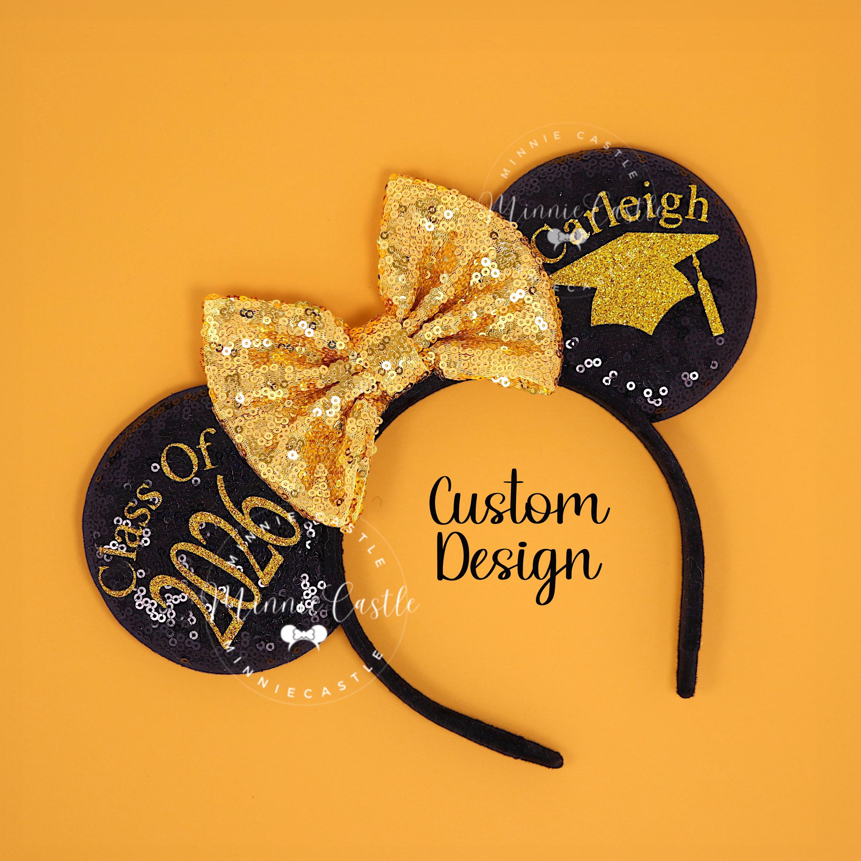 Personalized Graduation Mouse Ears 2026,mickey Ears, Class of 2026