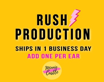 Mickey ears,, Mickey ears, Minnie ears, Mouse Ears, Minnie Castle | RUSH Production Order Upgrade | Ships within 1 BUSINESS day