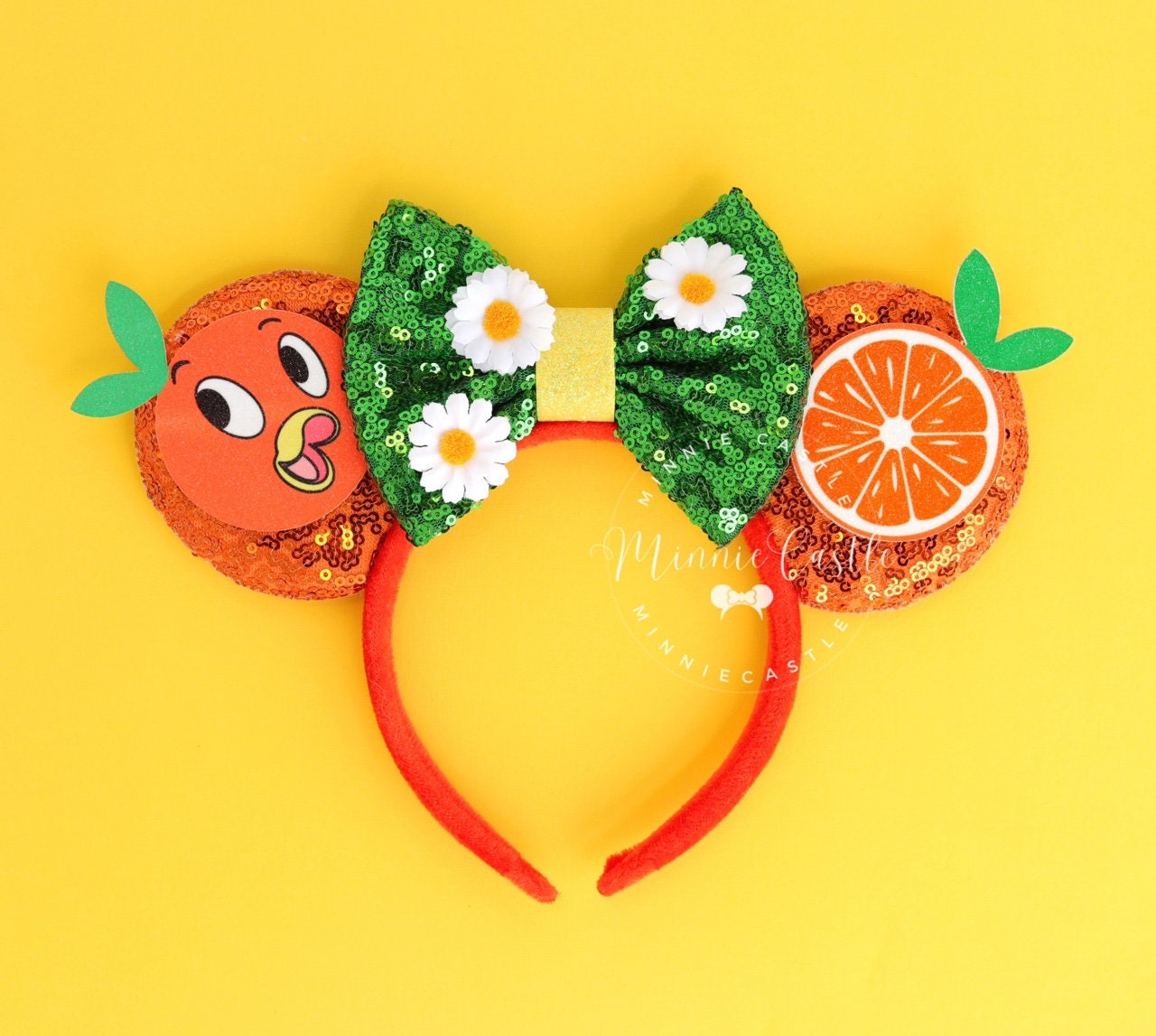Orange Citrus Bird Ears, Mickey Ears, Garden Orange Mouse  display picture 3