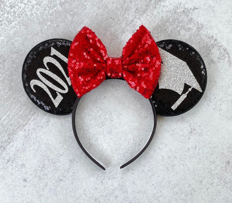 minnie mouse graduation ears