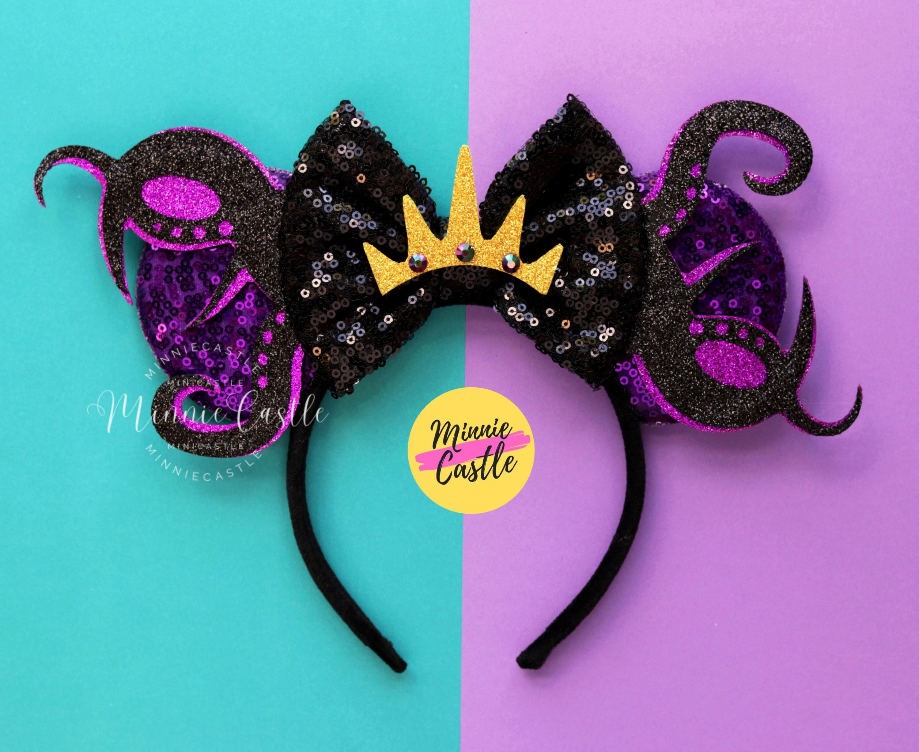 Disney Parks Ursula Minnie Ears Ursula Disney mickey ears for sale? | Anaheim, CA main image 4