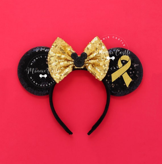 Breast Cancer Awareness Mickey Ears, Custom Ears Headband by  display picture 1