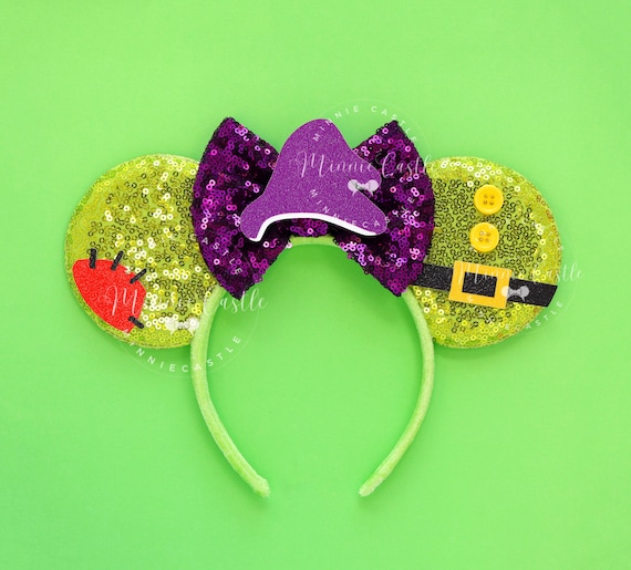 Handmade Sequin Dopey Mouse Ears Headband - Adult & Kid  display picture 2