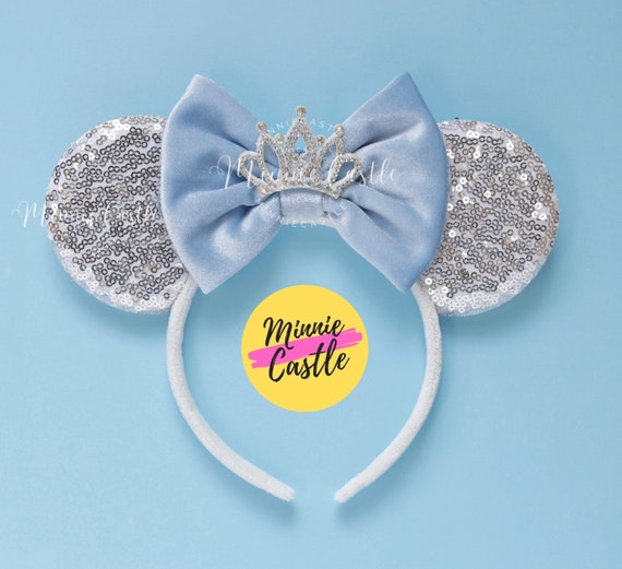 Minnie Mouse Cinderella Ears Cinderella Princess Mickey Ears - Etsy