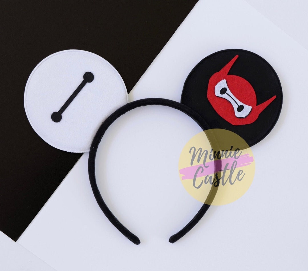 Mickey Ears, Boy Mickey Ears, Big Hero Mickey Ears, Boy Mickey Ears