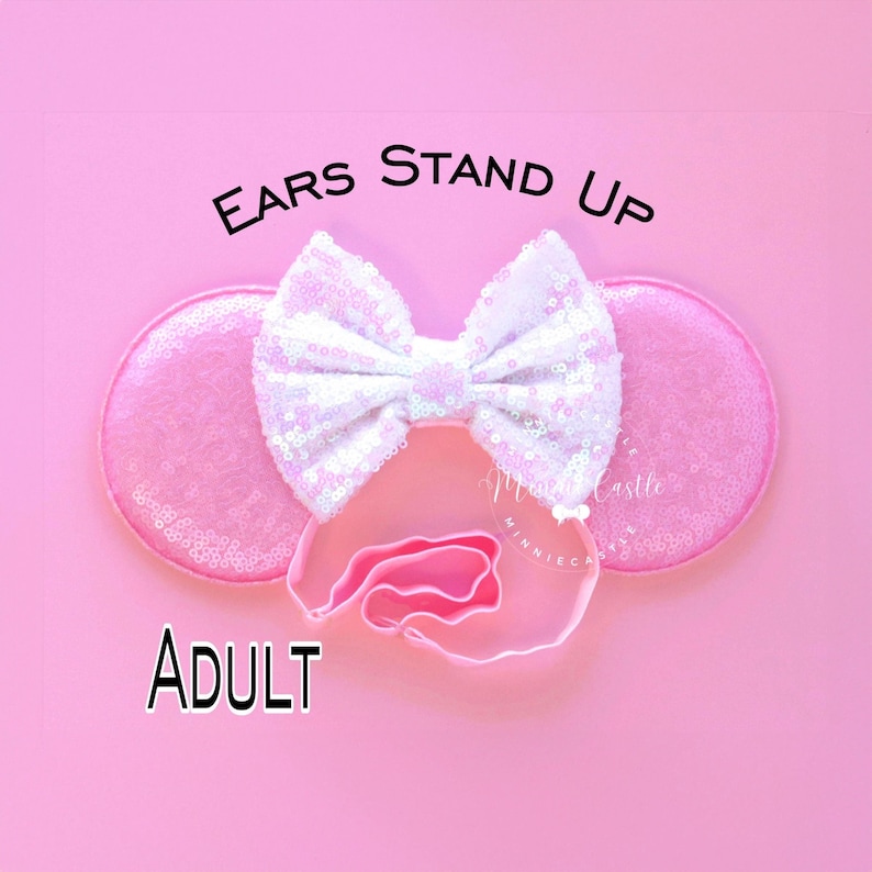 Minnie Ears for Adults, Women Mickey Ears, Comfortable Mouse Ear
