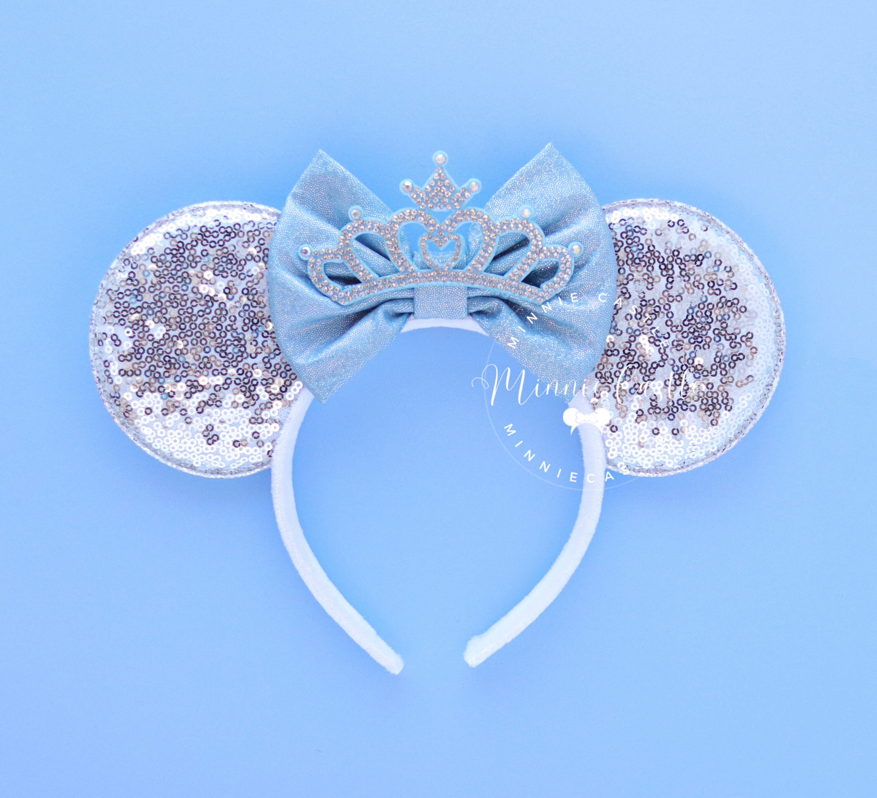 Princess Crown Mouse Ears, Cinderell Mickey Ears, Minnie  display picture 3