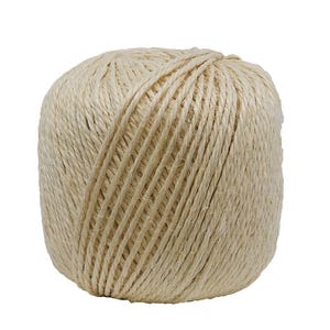 Fil de sisal 1,5 mm - 4 mm Cordon de colis Cordon de ficelle Corde de sisal Corde de sisal en mouvement