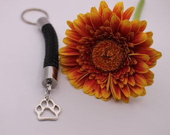 Paw / paw as a keychain made of sail rope !!!! Handmade!! Unique !!