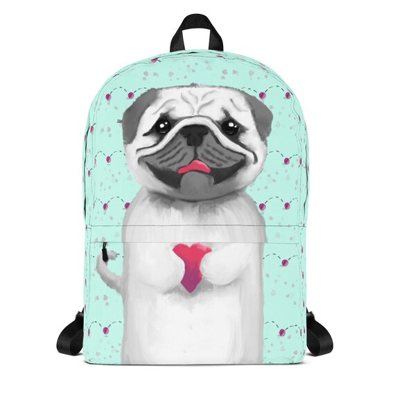 pug backpack for school