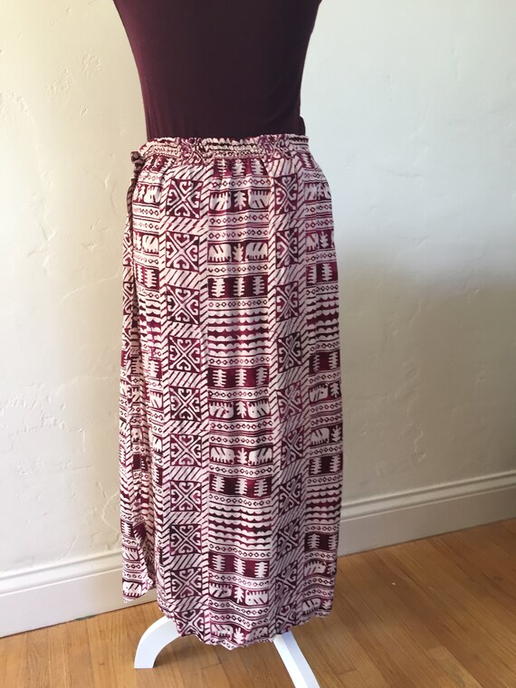 Beautiful semi-wrap around skirt. - image 3