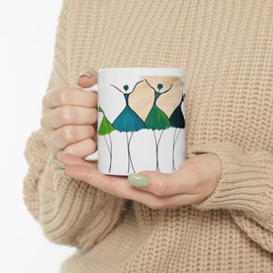 Regalos de última hora, Ideas para tazas de café, Regalos increíbles, Regalos populares para mamá, Regalos originales, Regalos artísticos para mi profesora de baile, Taza encantadora