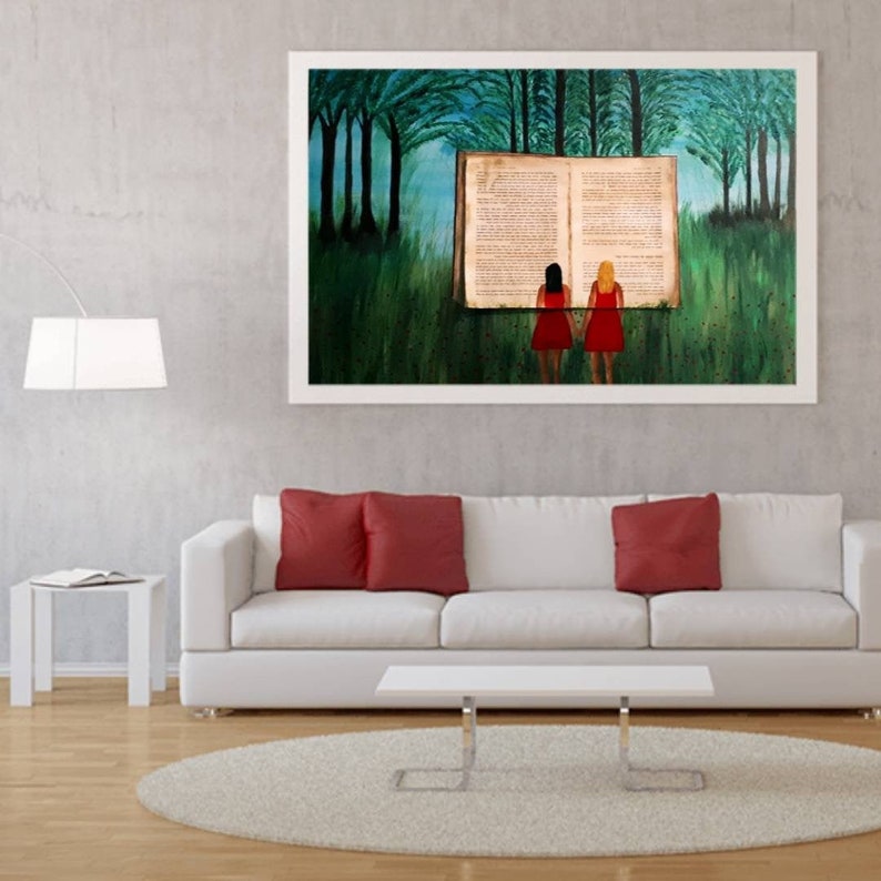 Moderne Home Decor Wand-Kunst-Malerei. Börsenmarkt . | Etsy