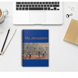 Israeli Gift Jerusalem Notebook Hardcover Notebook 6x8 Journal Bible Gift Jewish Gifts Judaica Gifts Office Israel Gifts Bible Journal Kotel