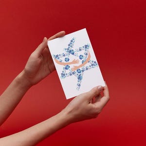 Żydowskie kartki okolicznościowe Projekt gwiazdy Dawida Żydowski symbol Znacząca karta okolicznościowa Żydowska karta okolicznościowa Żydowska tożsamość Serdeczna