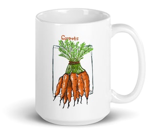 Tall Carrot Mug