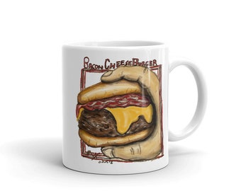 Bigtime Cheeseburger Coffee Vessel by Max Flex