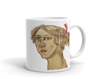 Little Miss Max Flex Muse Mimosa Woman Custom illustrated Coffee Mug