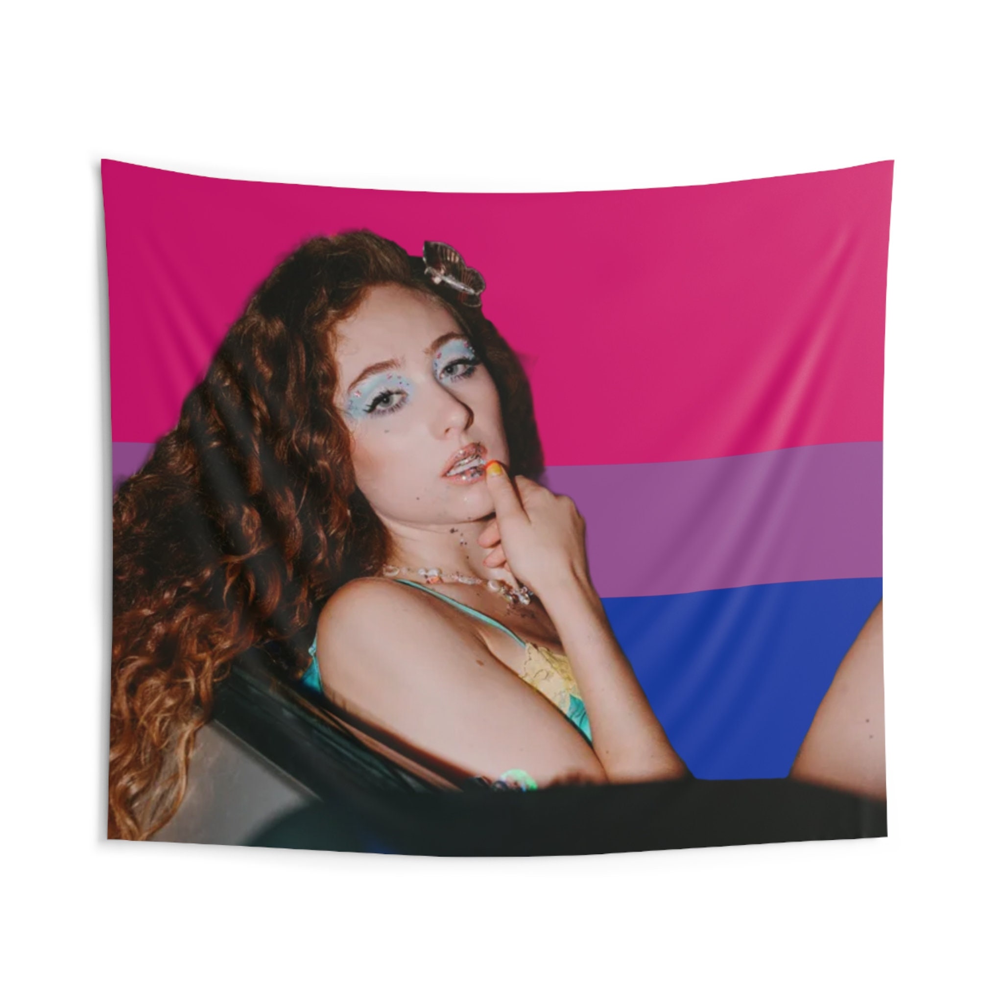 Chappell Roan Bisexual Pride Flag Tapestry - Etsy