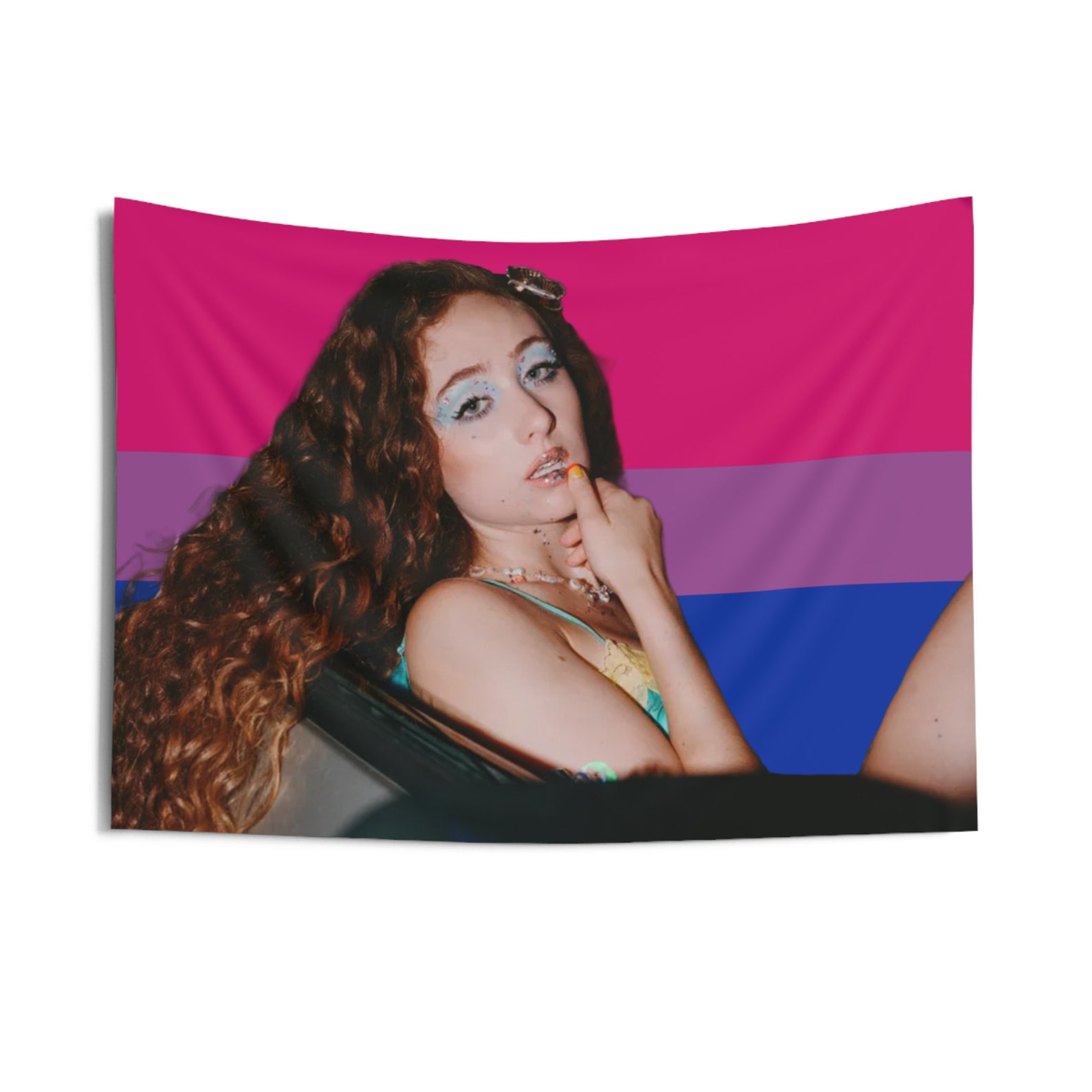 Chappell Roan Bisexual Pride Flag Tapestry - Etsy