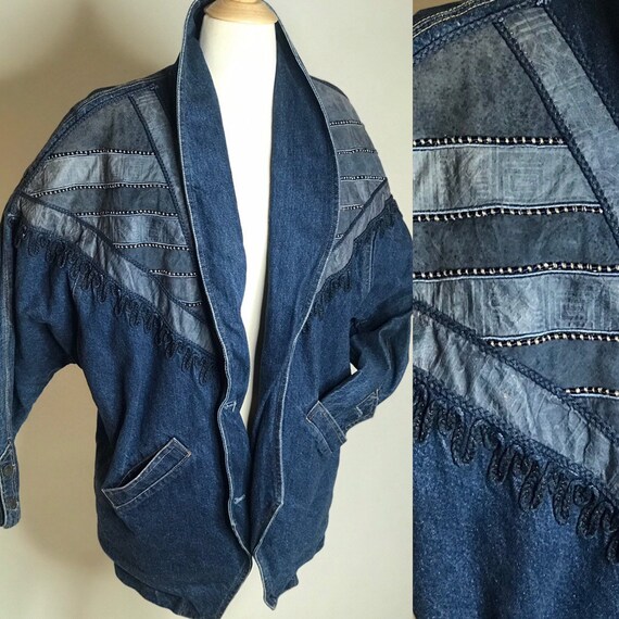 sheep denim jacket