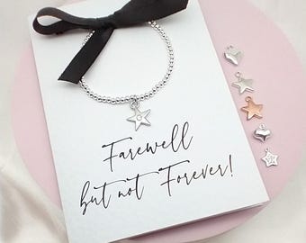 Colleague Gift | Leaving Work | Office Leaving Card Gift for Her | Work Friend Keepsake | Student Leaving School, College, Uni