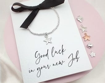 Good Luck New Job Card Gift In One, Congratulations Work Card, New Career Greeting