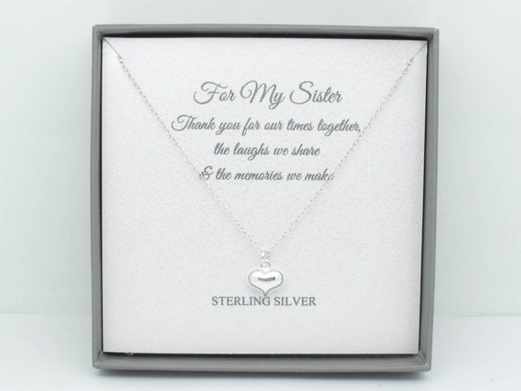 Sterling silver sister jewellery deals