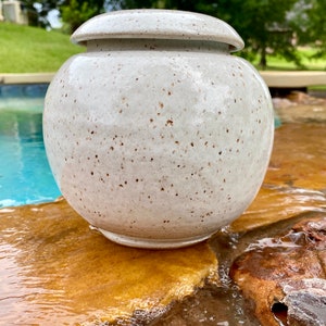 Handmade Covered Jar