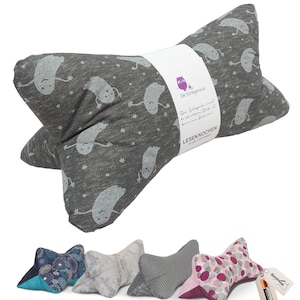 Reading bone Little Ghost | Neck pillow neck roll cushion tablet holder bookend neck pillow washable