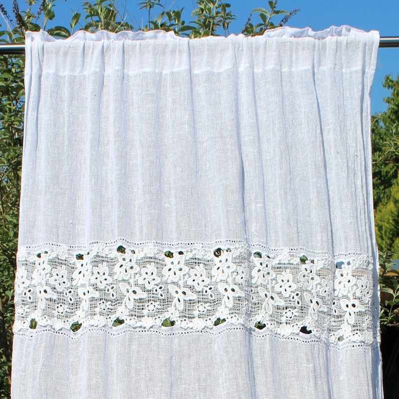 Shabby Chic Curtains - Etsy