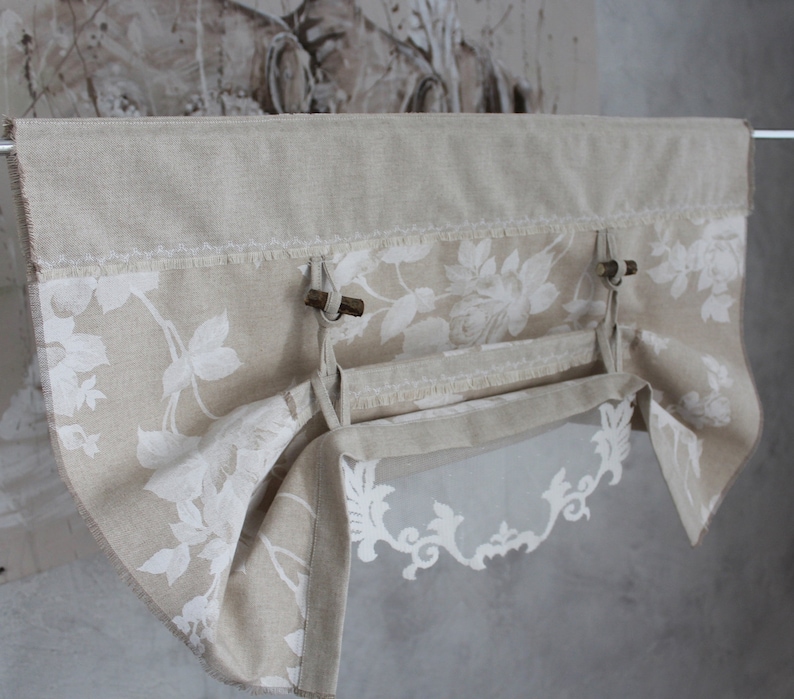 Mobel Wohnen Prinzessinen Gardine Scheibengardine Shabby Chic